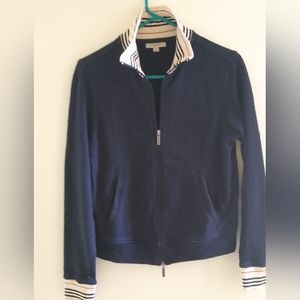 Burberry zip-up sweat jacket women